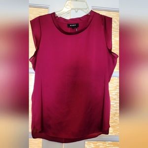 Womens DKNY Cap sleeve top Size S